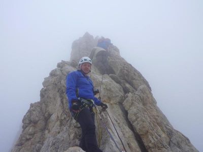 012-Im Klettersteig zur Zehnerspitze